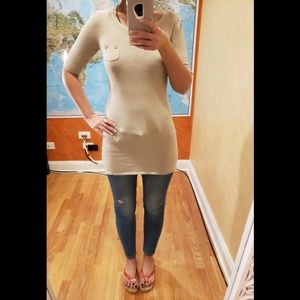 🍓 3/$20 Take Out 3/4 Sleeve Knit Tunic Top